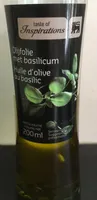 Huile d'olive au basilic