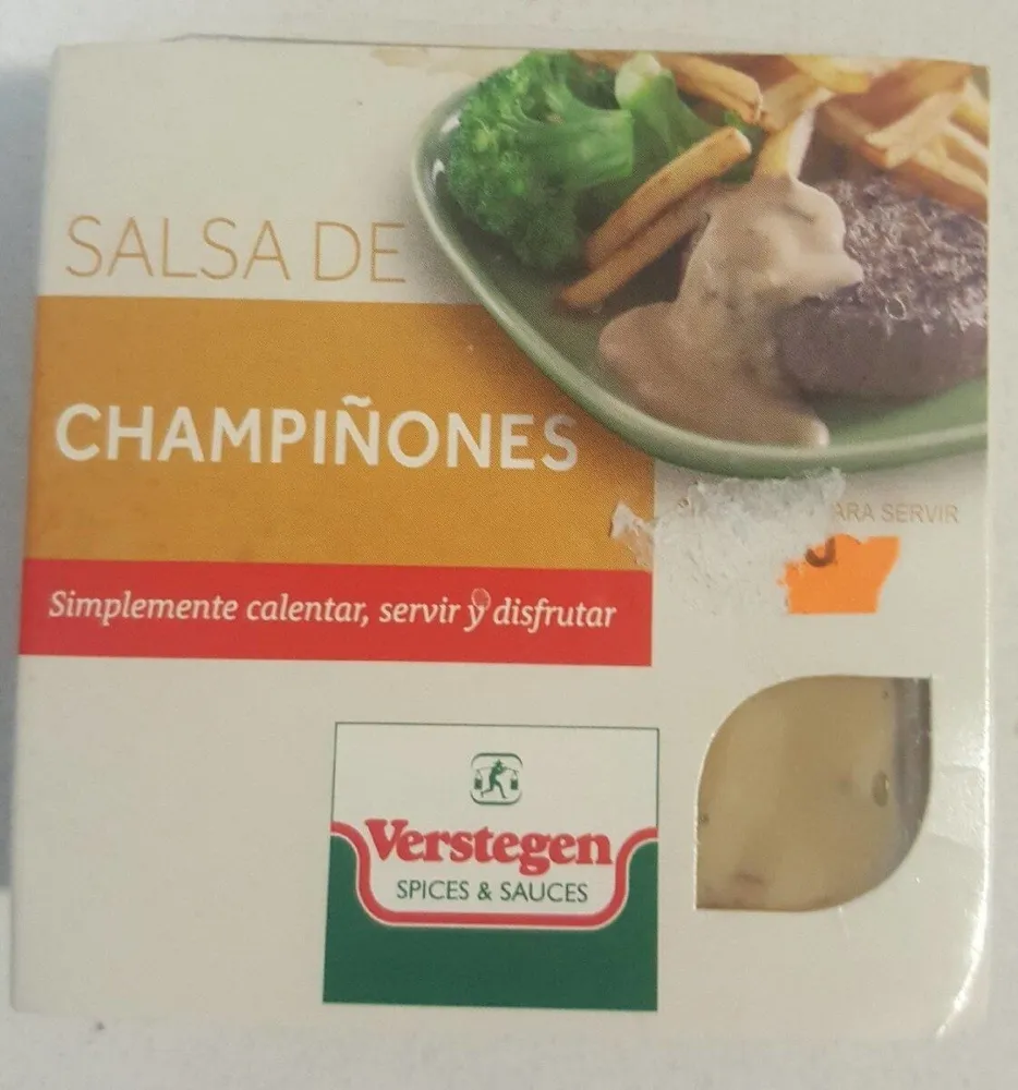 Salsa de champiñones