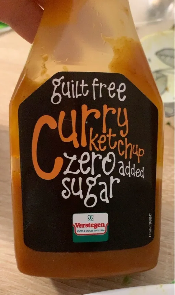 Curry Ketchup Zero Added Sugar
