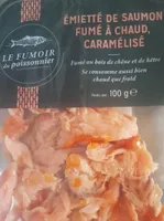 Émietté de saumon fumé à chaud caramélisé
