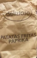 Patatras frits paprika