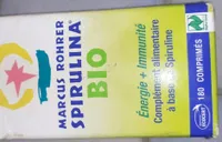 Spiruline Bio - 180 Comprimés - Marcus Rohrer