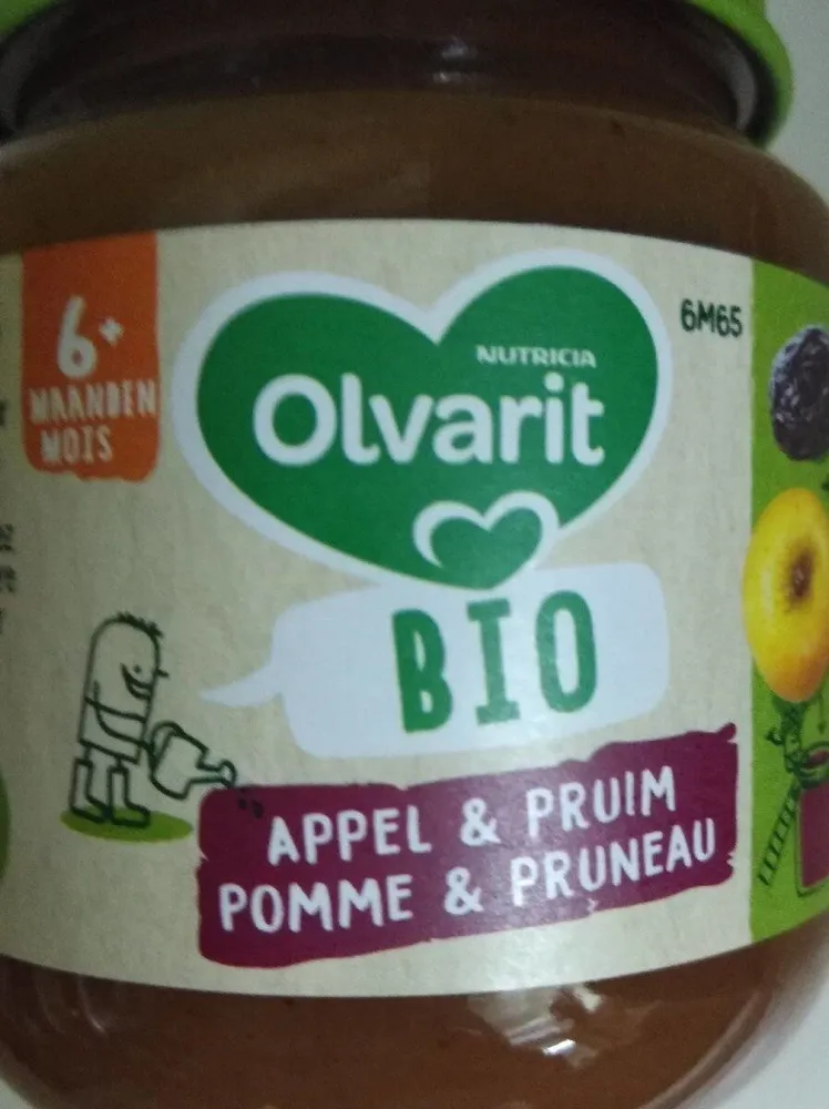 Compote pomme et pruneau