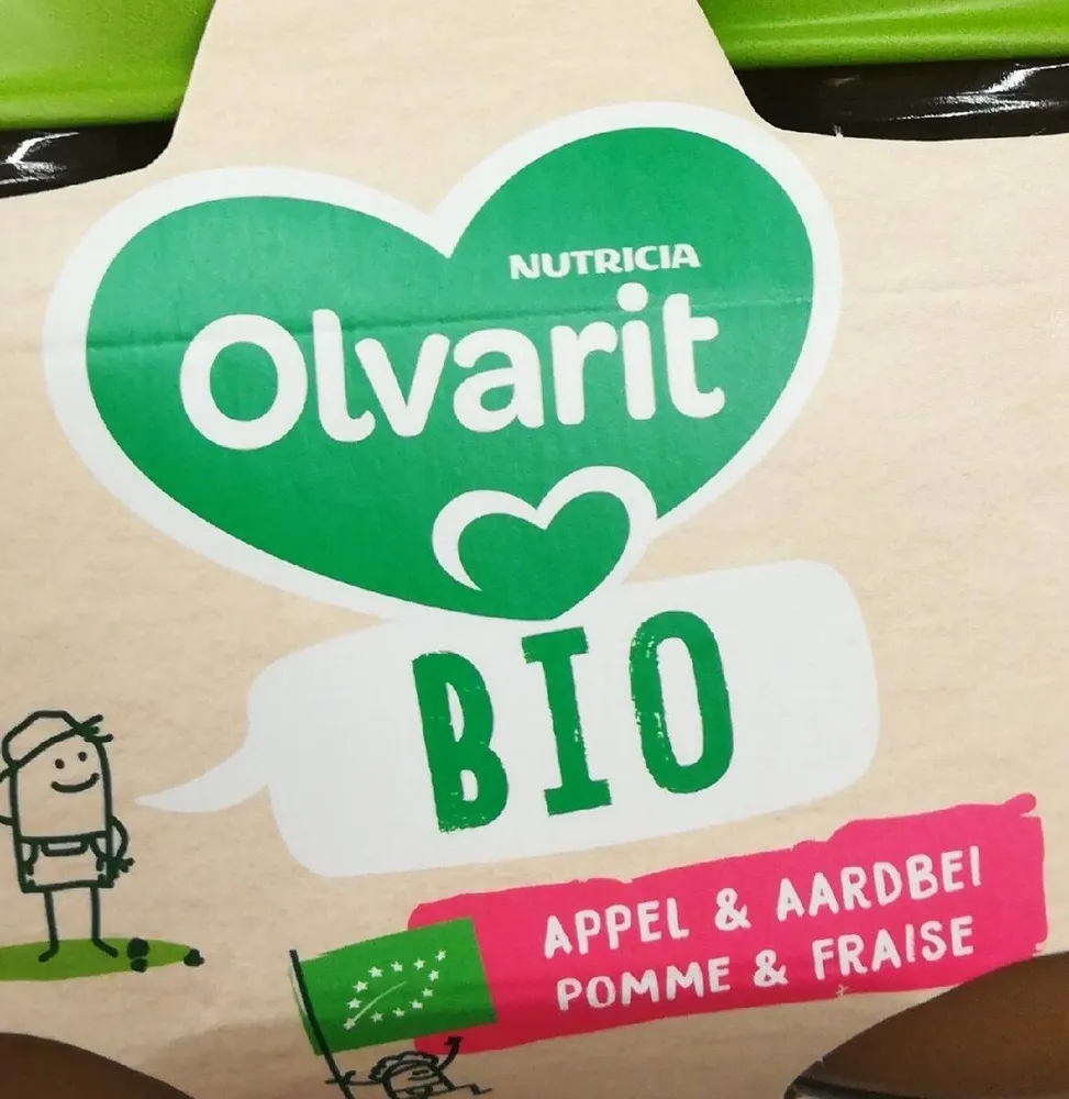 Olvarit bio pomme-fraise