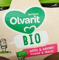 Olvarit bio pomme-fraise