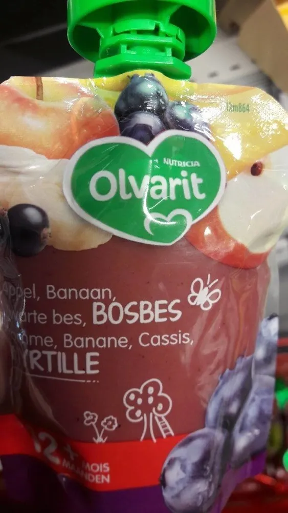Pomme banane cassis myrtille