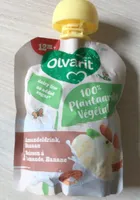 Boisson a l’amande, banane