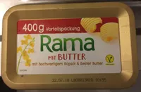 Rama mit butter (beurre)