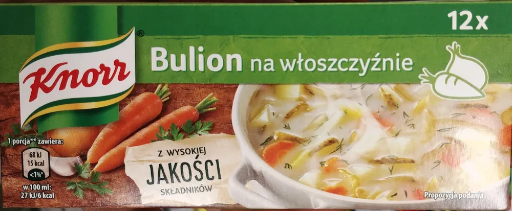 Bulion na włoszczyźnie