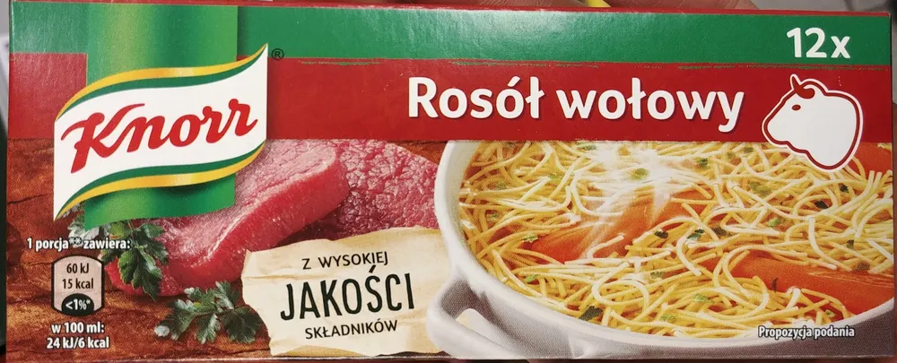 Rosół wołowy
