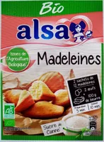 Madeleines bio alsa