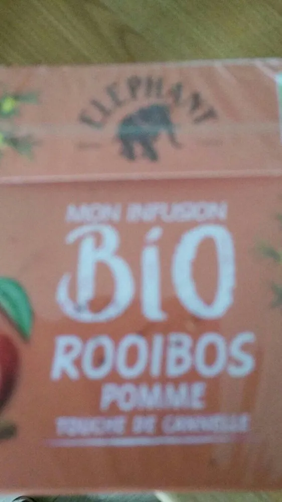 Mon infusion bio rooibos pomme