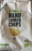Bio-organic hand cooked chips