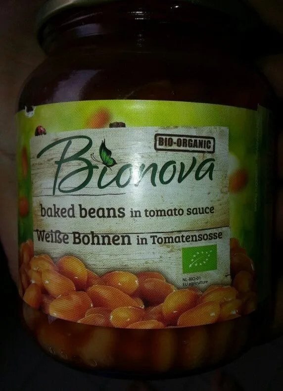 Haricots blancs à la sauce tomate bio