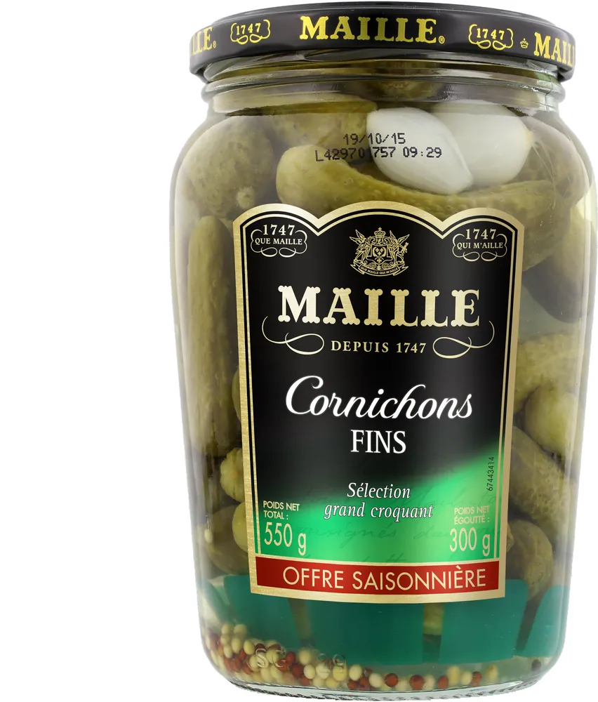 Cornichons Fins Offre Saisonnière