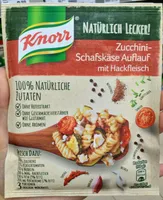 Zucchini Schafkäse Auflauf mit Hackfleish