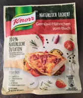 Gebüse-Hähnchen vom Blech