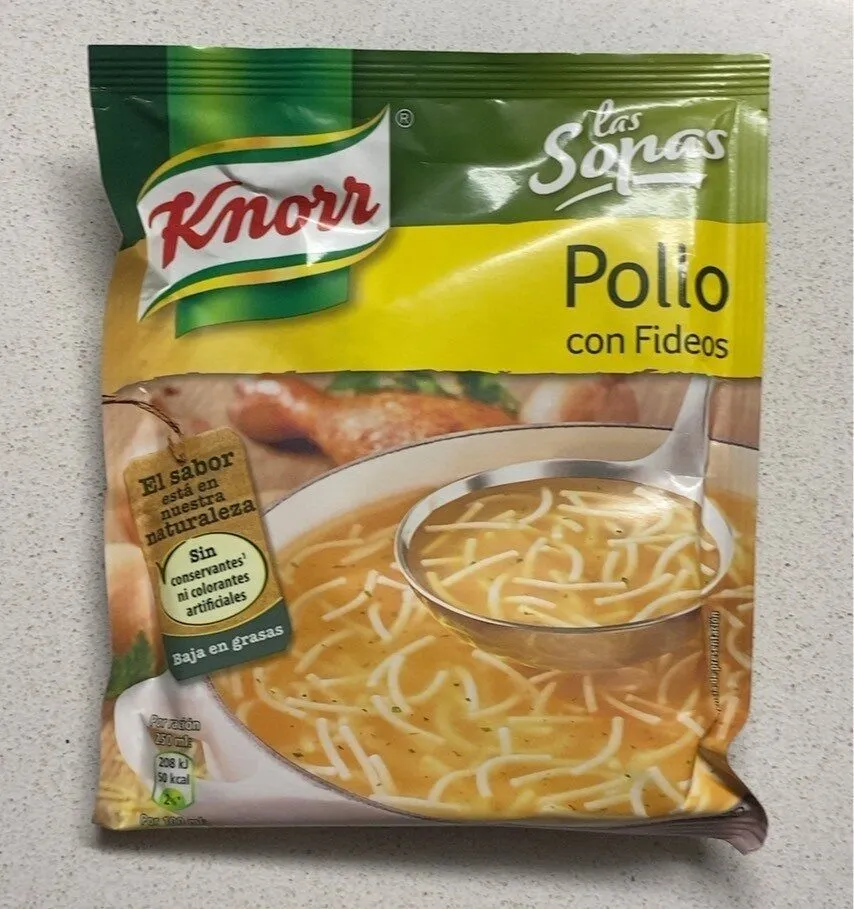 Pollo con fideos