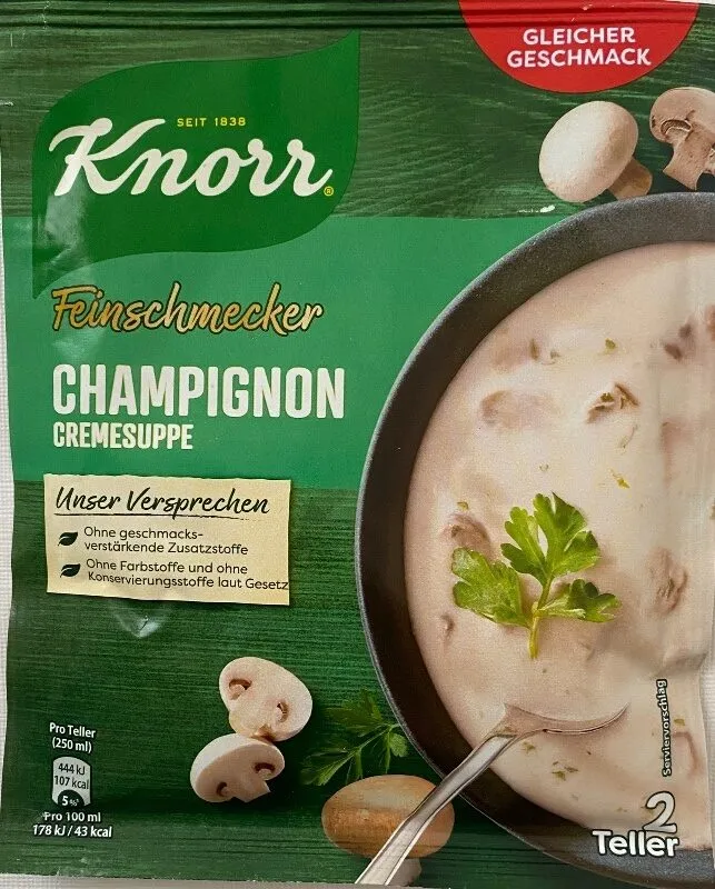 Champignon Cremesuppe