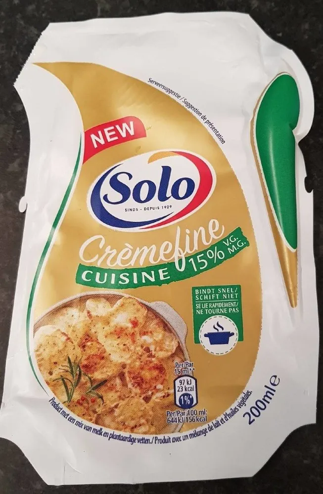 Crèmefine cuisine 15%