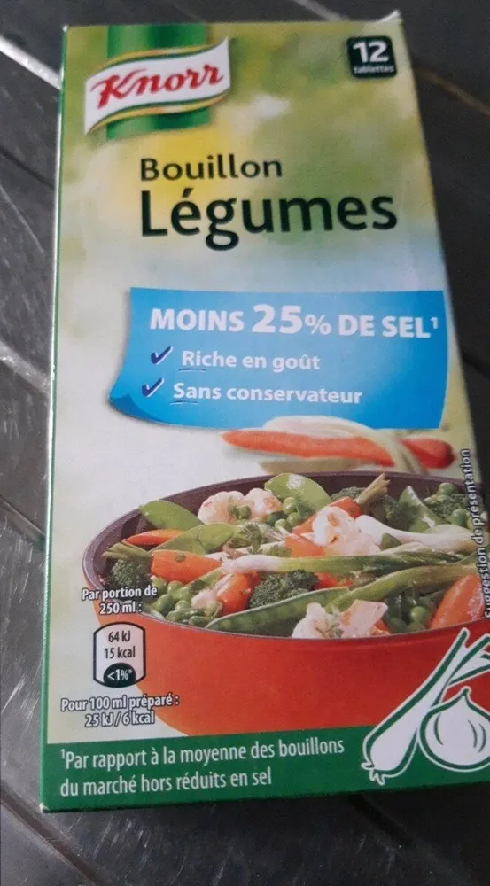 Bouillon de légumes