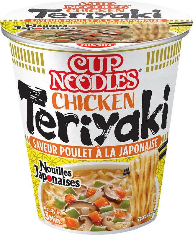 Soupe de nouilles de style japonais, saveur Poulet