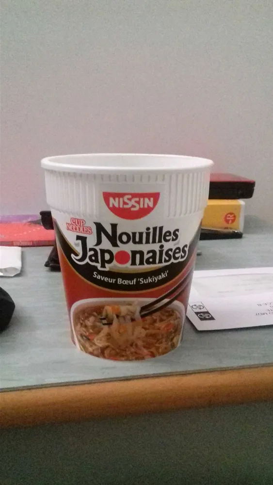 Nouilles japonaise saveur boeuf SUKIYAKI