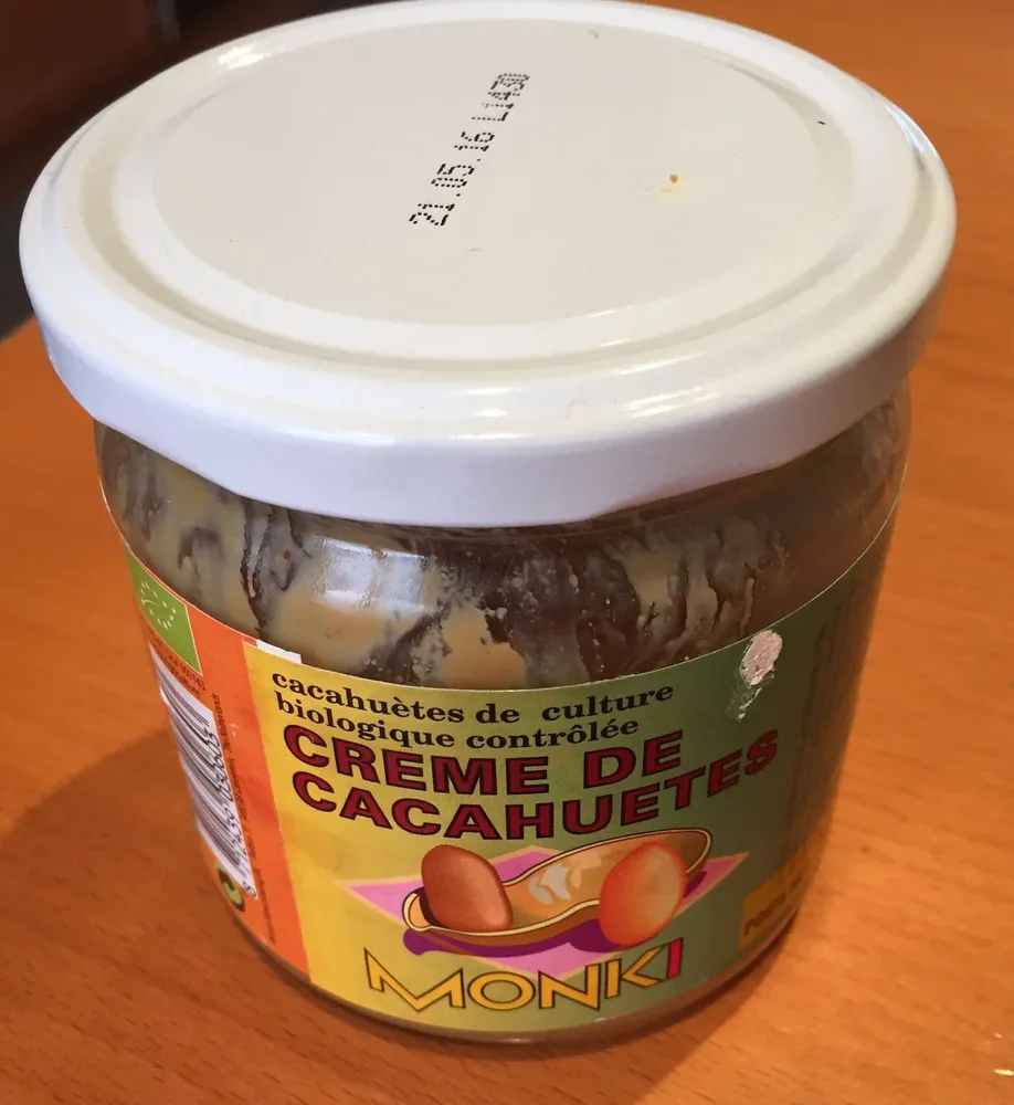 Crème de cacahuète