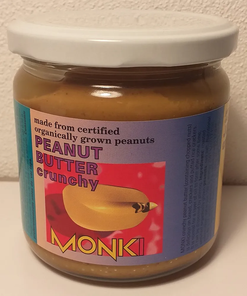 Crema de cacahuetes crunchy