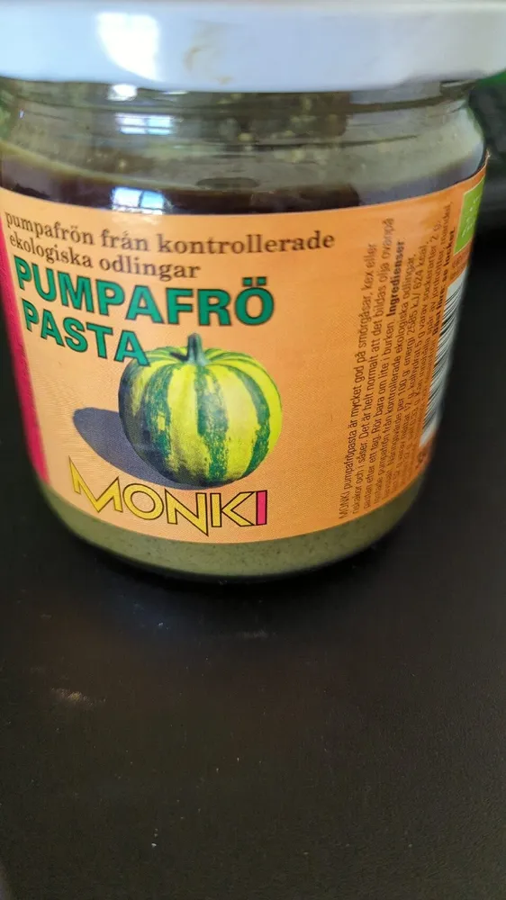 Crema de pipas de calabaza