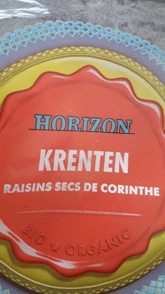 Raisins secs de corinthe