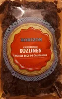 Raisins secs de Californie