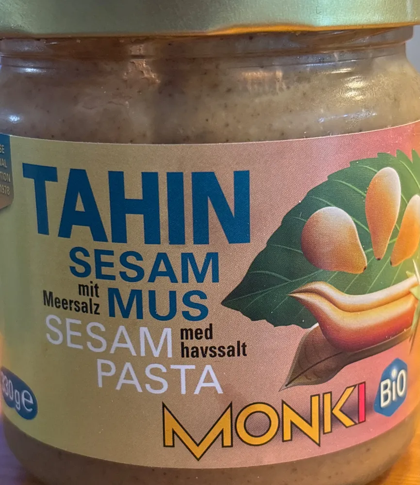 Tahin Sesammus mit Meersalz
