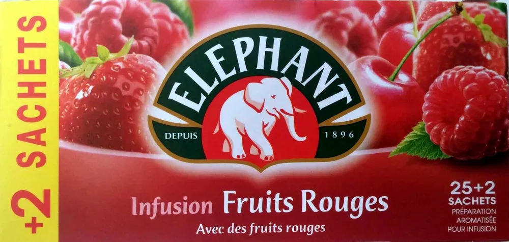 Infusion fruits rouges
