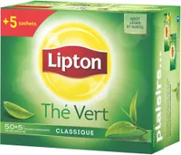 Lipton Thé Vert Classique 50+5 Sachets