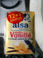 Alsa Sucre vanillé les 13 sachets de 7,5 g
