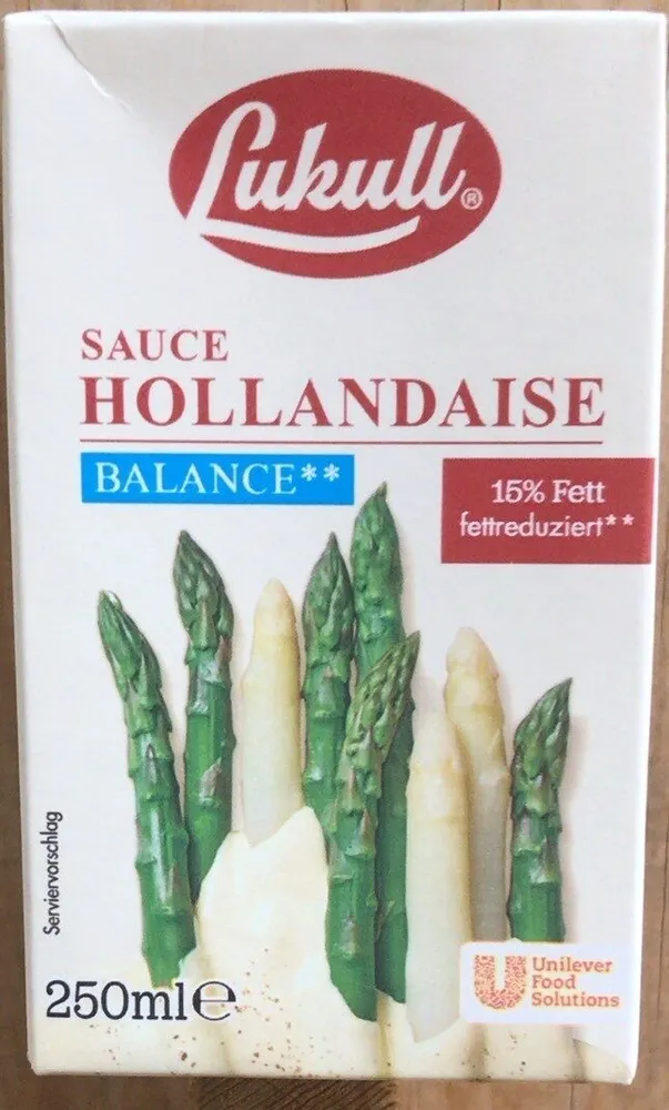 Sauce Hollandaise Balance