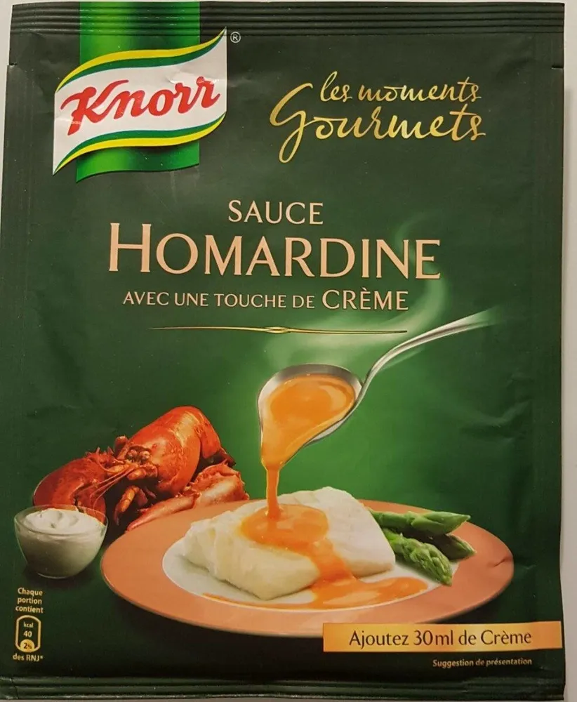 Sauce Homardine avec une touche de crème