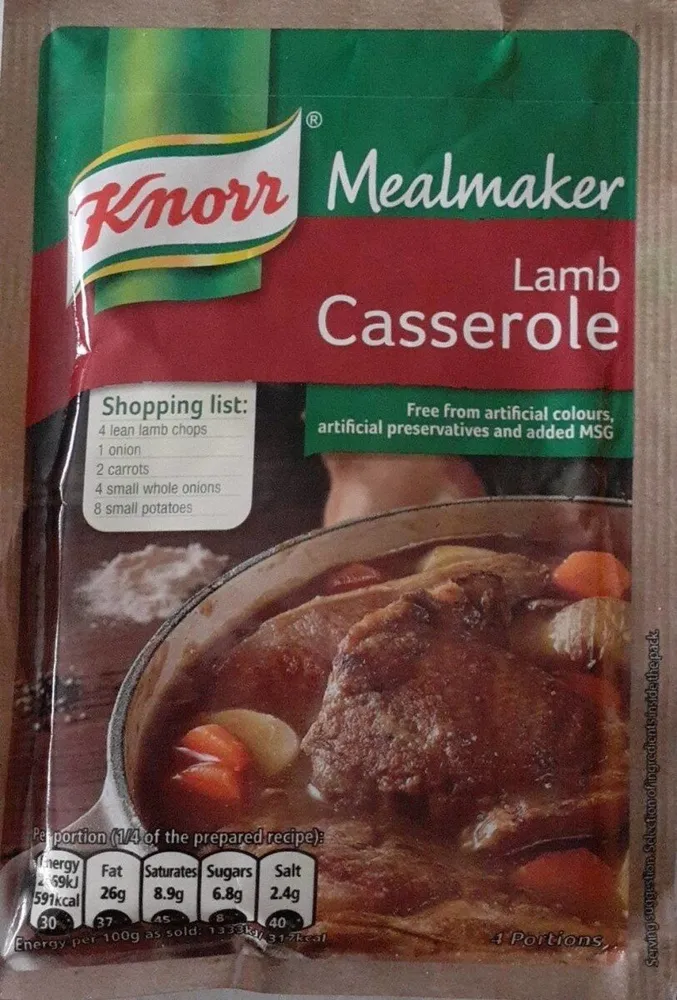 Lamb Casserole