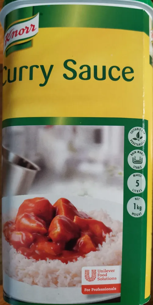 Knorr curry sauce