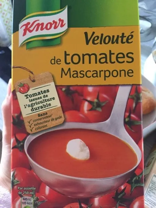 Velouté de tomates Mascarpone