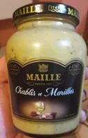 Maille Moutarde au vin blanc de Chablis et aux morilles 215g