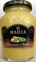 Moutarde au vin blanc au parmesan et au basicic Maille