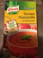 Soupe tomate mozzarella