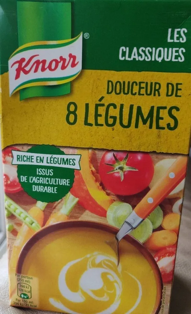 Douceur de 8 légumes