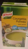 Courgette Poireau avec Persil