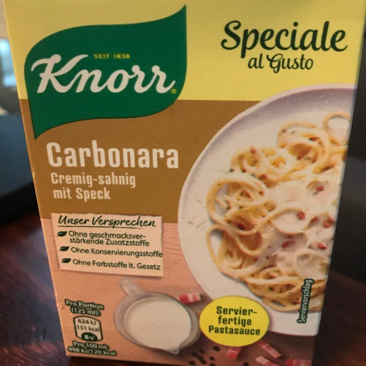 Speciale al Gusto Carbonara