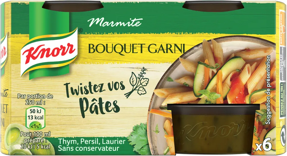 Knorr Marmite Bouquet Garni 6 Capsules 168g