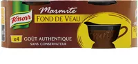 Knorr Marmite Fond de Veau 4 Capsules 112g