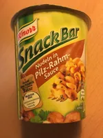 Snack Bar Nudeln in Rahmsauce